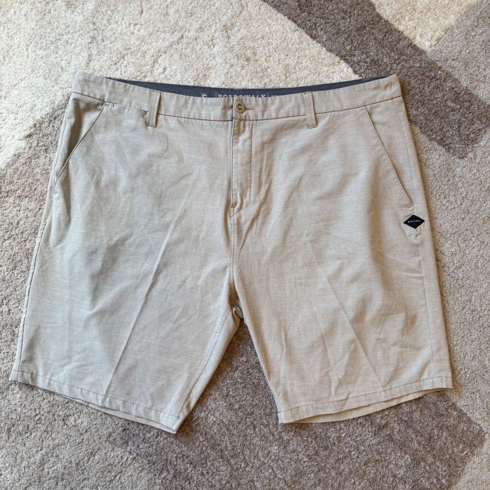 Rip Curl Mirage Boardwalk Hybrid Shorts Mens 44 Tan Quick‎ Dry Walkshorts Surf